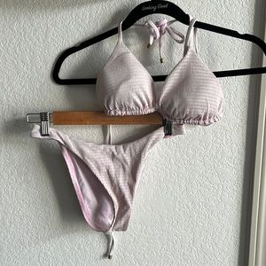 Light pink/white vitamin A bikini